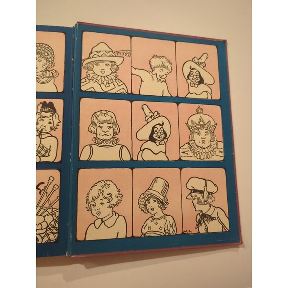 Watty Piper FAMOUS RHYMES MOTHER GOOSE HC Platt And Munk Co 1933 Bit Rough - Picture 10 of 11